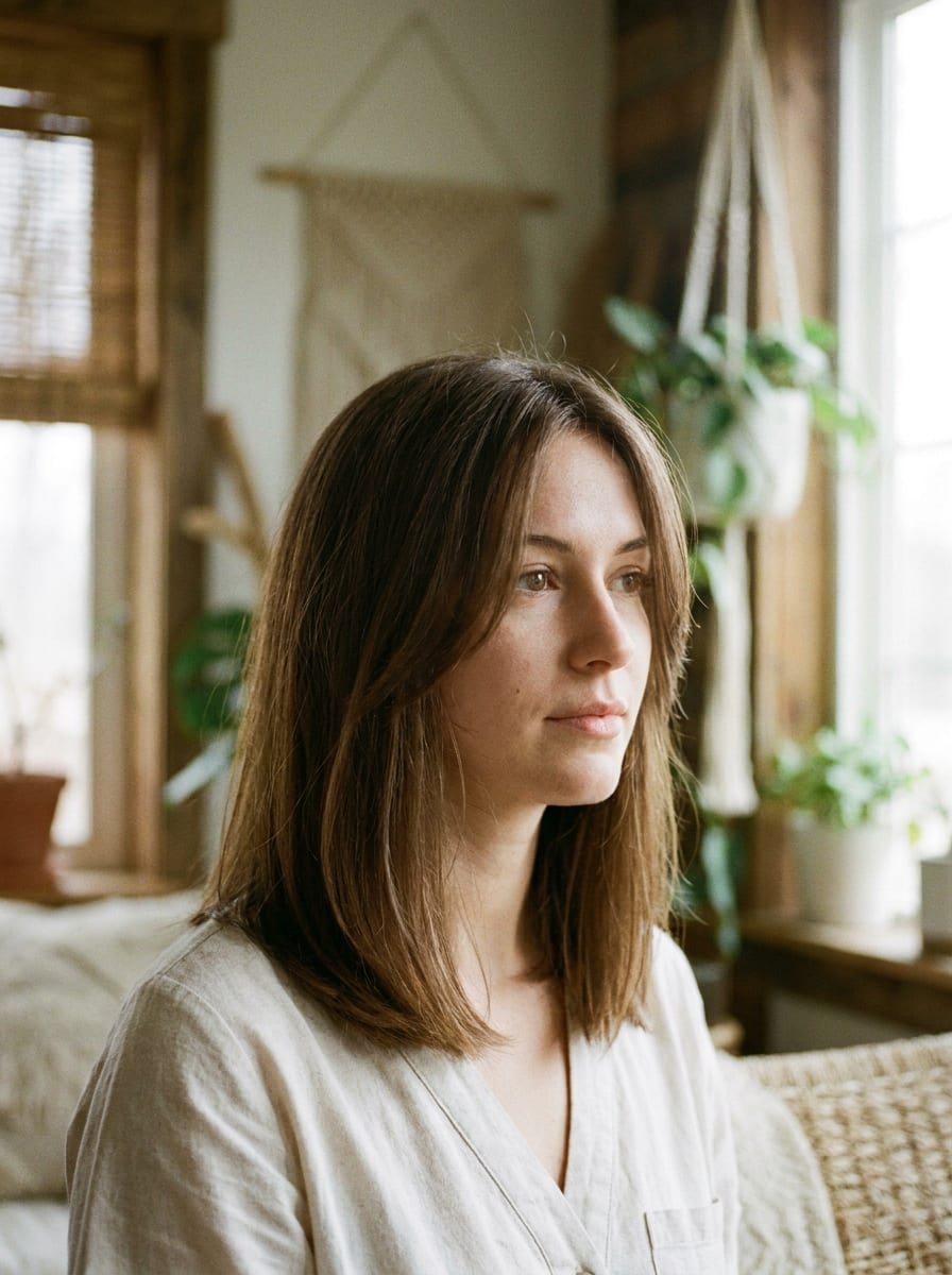 Long Bob mit Face Framing - Long Bob Frisur